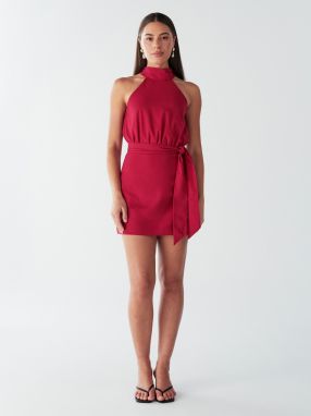 BWLDR Šaty 'LEISHA DRESS'  červená