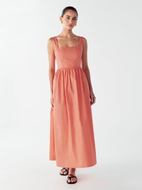 Willa Šaty 'SAZ DRESS'  broskyňová