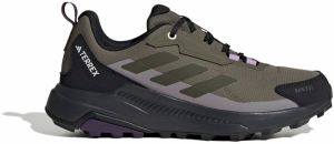 ADIDAS TERREX Poltopánky 'ANYLANDER'  tmavosivá / kaki / čierna / biela