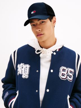 Tommy Jeans Čiapka 'HERITAGE'  námornícka modrá