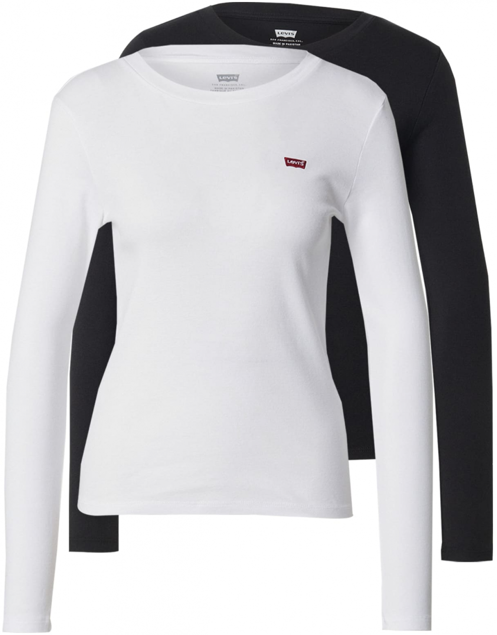 LEVI'S ® Tričko  červená / čierna / biela