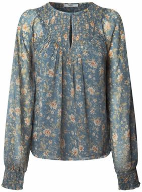 Pepe Jeans Blúzka 'Laurel'  krémová / opálová / hnedá / olivová