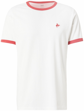 LEVI'S ® Tričko  brusnicová / biela