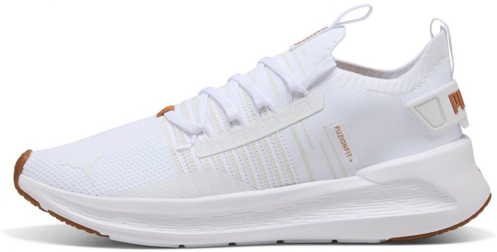 PUMA Bežecká obuv 'Softride Symmetry Fuzion'  svetlobéžová / karamelová / biela
