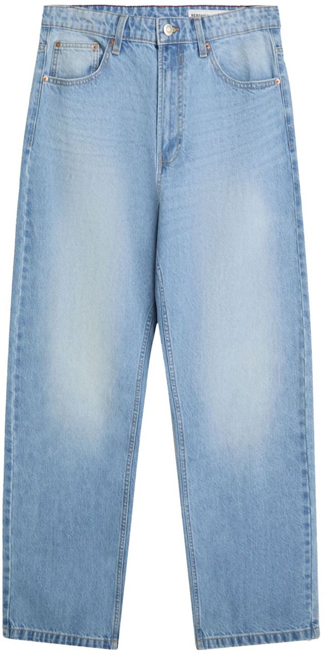 Bershka Džínsy  svetlomodrá
