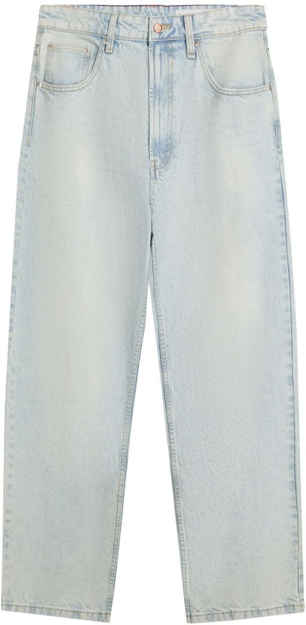 Bershka Džínsy  pastelovo modrá