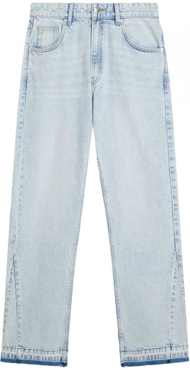 Bershka Džínsy  svetlomodrá