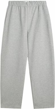 Bershka Nohavice  svetlosivá