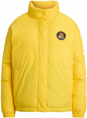 Polo Ralph Lauren Zimná bunda  žltá / červená / čierna / biela