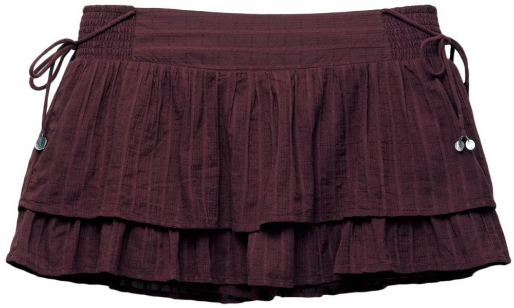 Pull&Bear Sukňa  burgundská