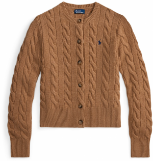 Polo Ralph Lauren Kardigán  farba ťavej srsti