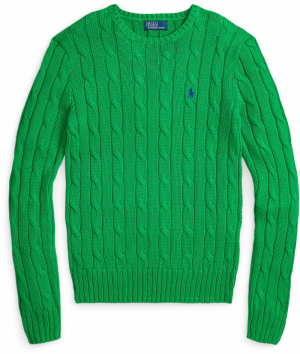 Polo Ralph Lauren Sveter  námornícka modrá / zelená
