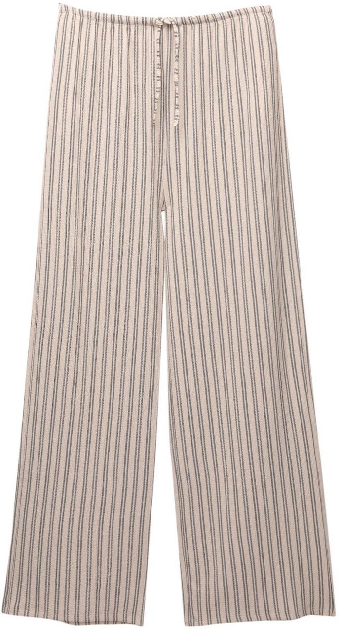 Pull&Bear Nohavice  nebielená / sivá