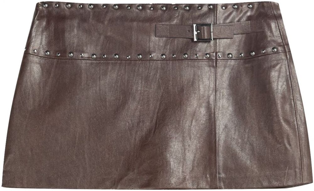 Bershka Sukňa  hnedá