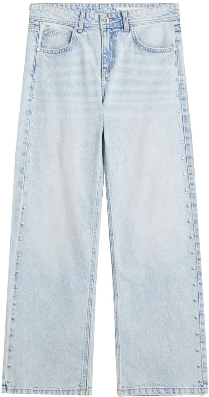 Bershka Džínsy  modrá denim