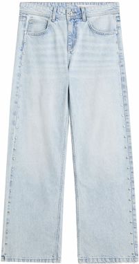 Bershka Džínsy  modrá denim