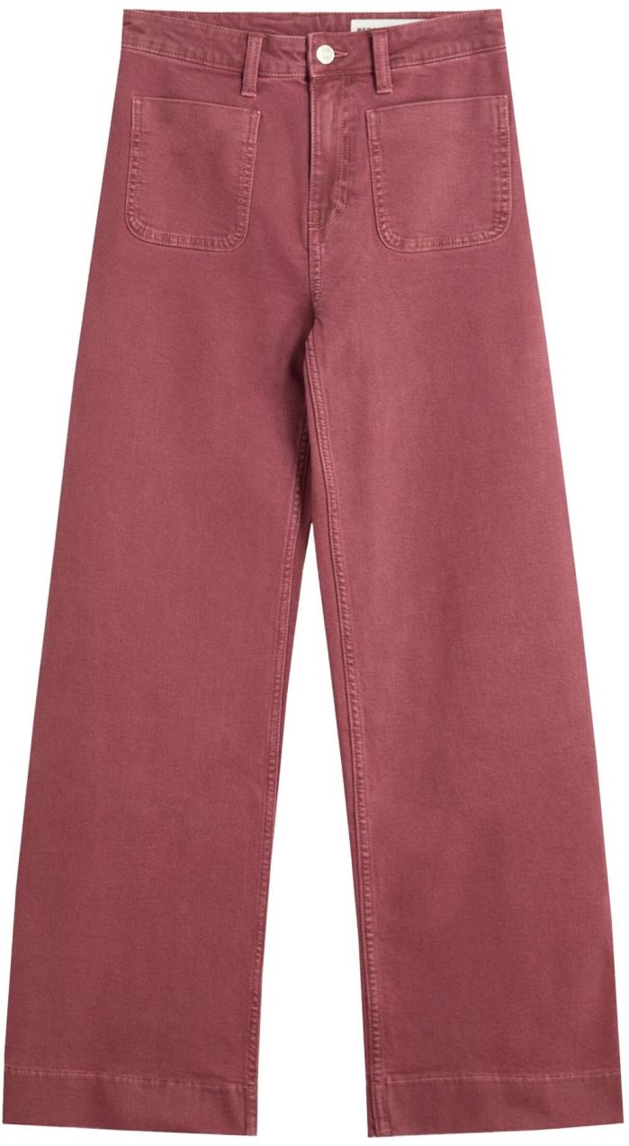 Bershka Džínsy  bordová