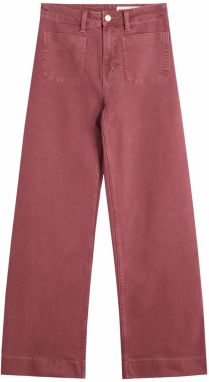 Bershka Džínsy  bordová