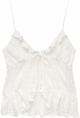 Pull&Bear Top  nebielená