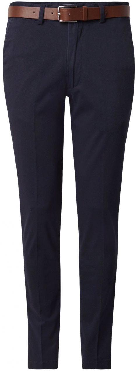 JACK & JONES Chino nohavice 'JPSTMARCO FRANCO'  námornícka modrá