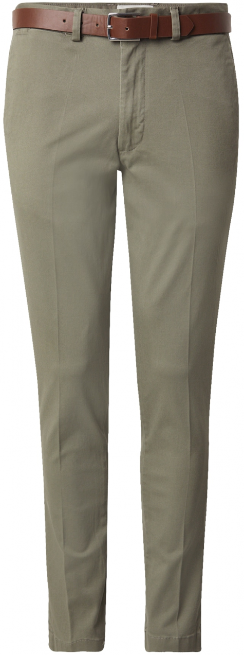 JACK & JONES Chino nohavice 'JPSTMARCO FRANCO'  karamelová / olivová