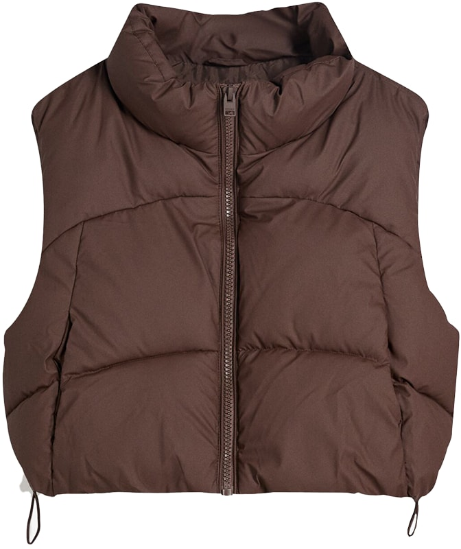 Bershka Vesta  hnedá