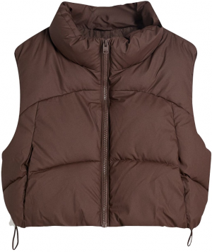 Bershka Vesta  hnedá