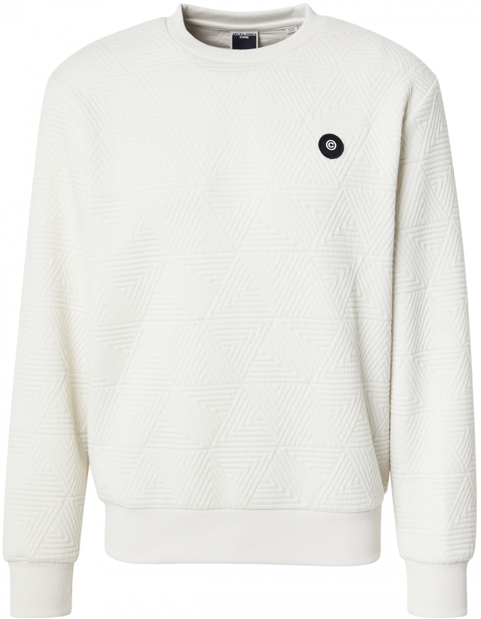 JACK & JONES Mikina 'JCOGEO'  tmelová