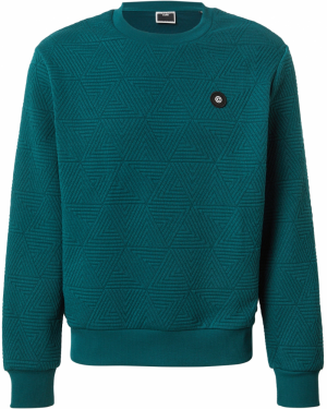 JACK & JONES Mikina 'JCOGEO'  tmavozelená