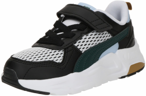 PUMA Tenisky  smaragdová / čierna / biela