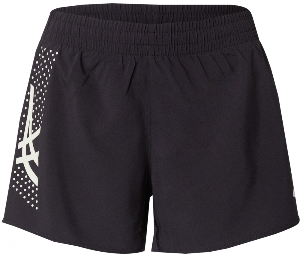 ASICS Športové nohavice  čierna / biela