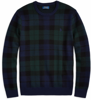 Polo Ralph Lauren Sveter  tmavomodrá / tmavozelená / čierna