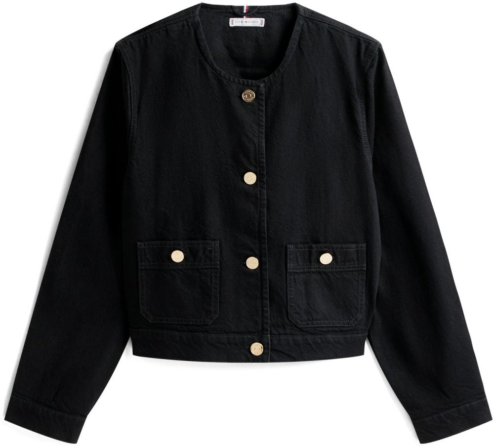TOMMY HILFIGER Prechodná bunda  čierna