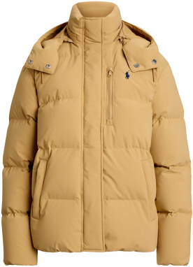 Polo Ralph Lauren Zimná bunda  farba ťavej srsti