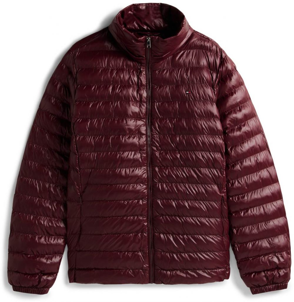 Tommy Hilfiger Curve Prechodná bunda  burgundská