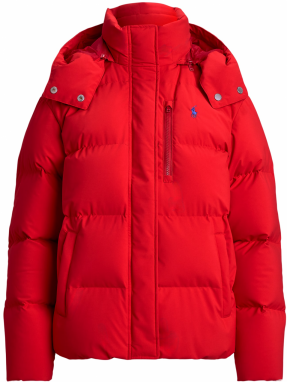 Polo Ralph Lauren Zimná bunda  červená