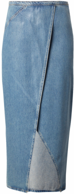 IRO Sukňa  modrá denim