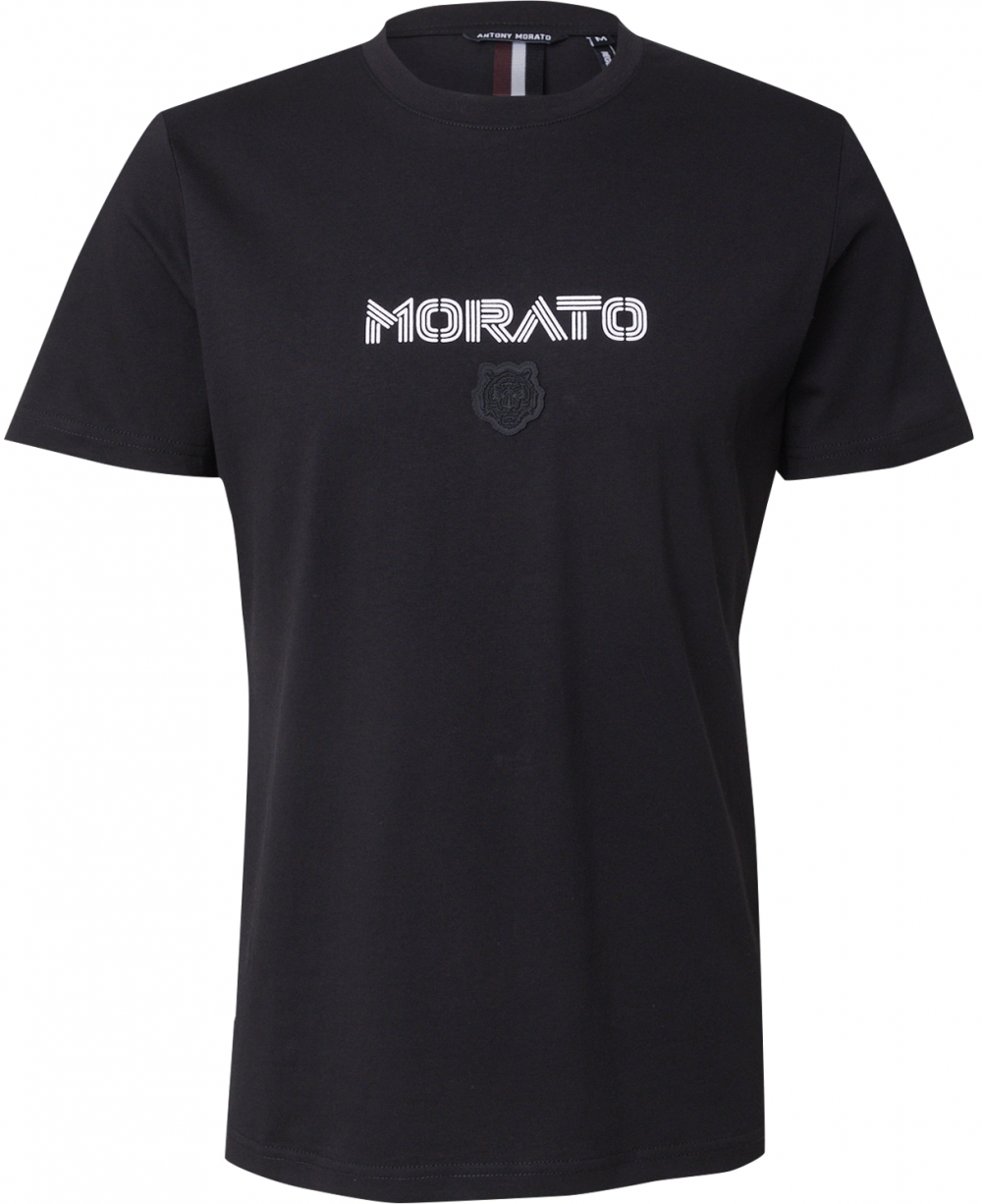 ANTONY MORATO Tričko  čierna / biela