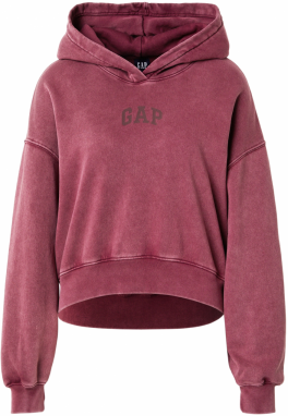 GAP Mikina  burgundská / vínovo červená