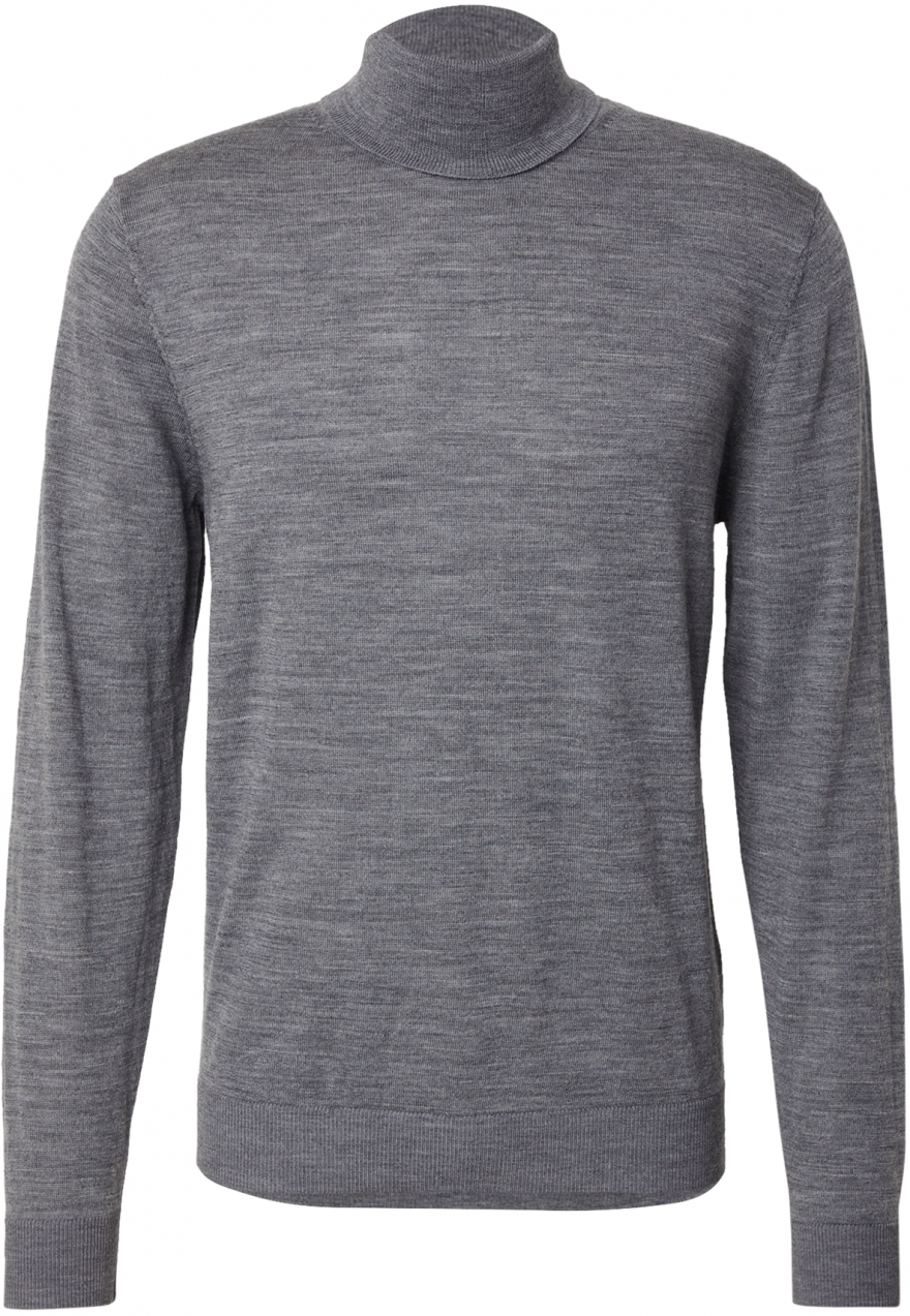 JACK & JONES Sveter 'JPRMARK'  sivá melírovaná