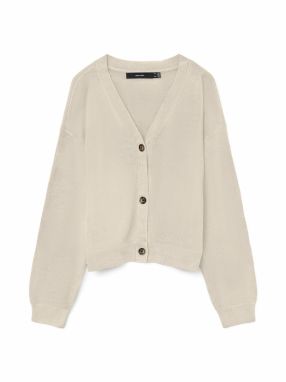 VERO MODA Kardigán 'VMSABA'  žltohnedá