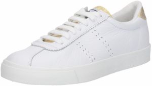 SUPERGA Nízke tenisky 'Comflealame'  zlatá / biela