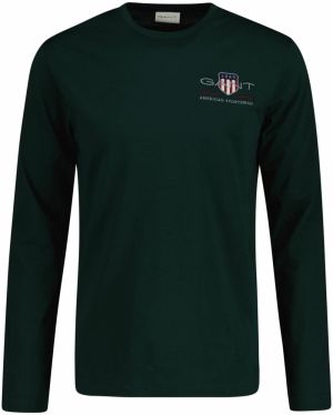 GANT Tričko  námornícka modrá / kamenná / tmavozelená / biela