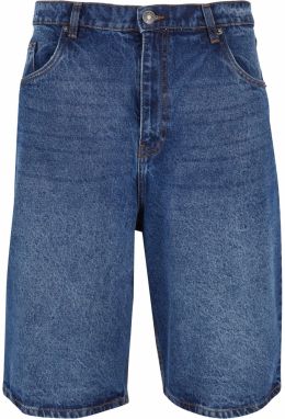 Urban Classics Nohavice '90's'  modrá denim