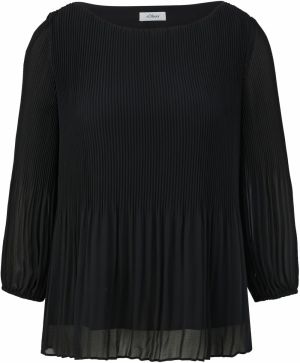 s.Oliver BLACK LABEL Blúzka  čierna