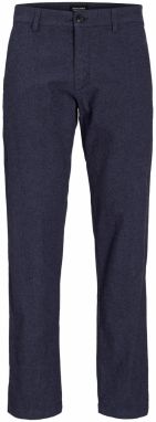 JACK & JONES Chino nohavice 'JHWKane JJLouis'  námornícka modrá