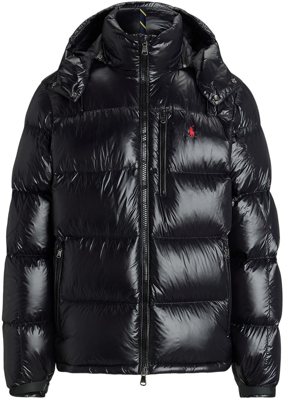 Polo Ralph Lauren Zimná bunda  červená / čierna