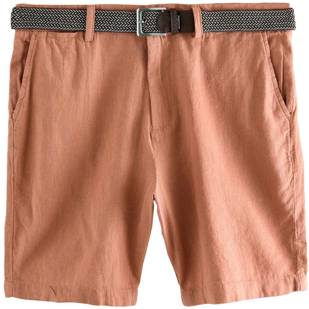 Next Chino nohavice  sivá / koralová