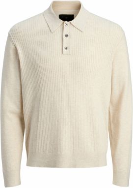 JACK & JONES Sveter 'JPRBLAEDGAR'  sivobéžová