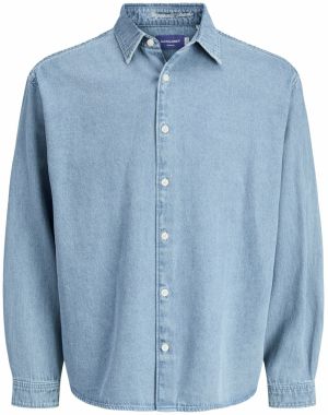 JACK & JONES Košeľa 'JORNORREBRO'  svetlomodrá